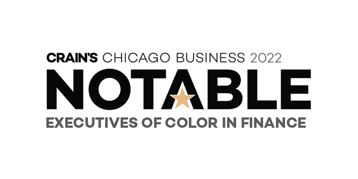 Crain's Notable Executives of Color in Finance Logo